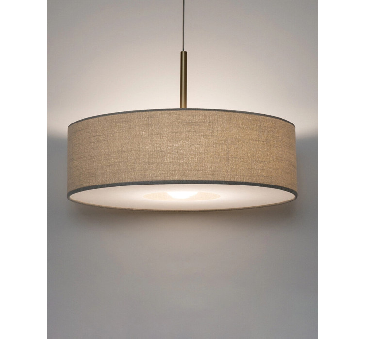 Підвісний світильник, люстра Nowodvorski 11653 Santana L E27 1x25W IP20 бежевий2